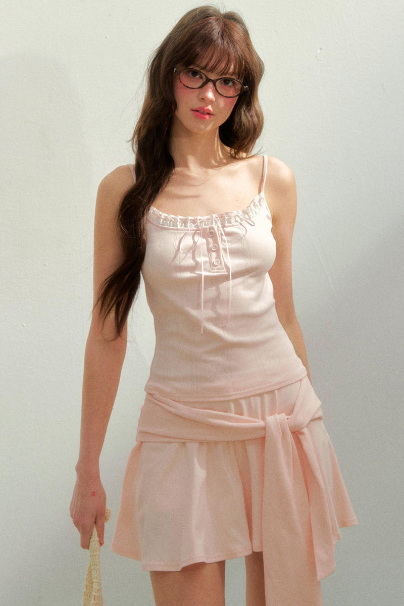Sweet Camisole + Tops + Skirt