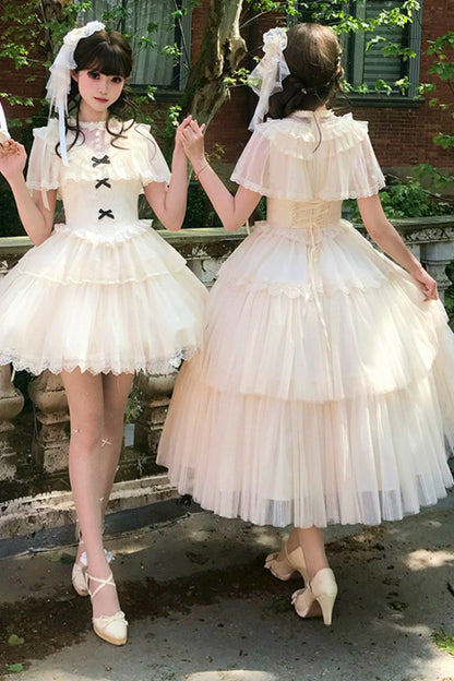 【予約商品】ホワイトプリンセスドレス+アクセサリー