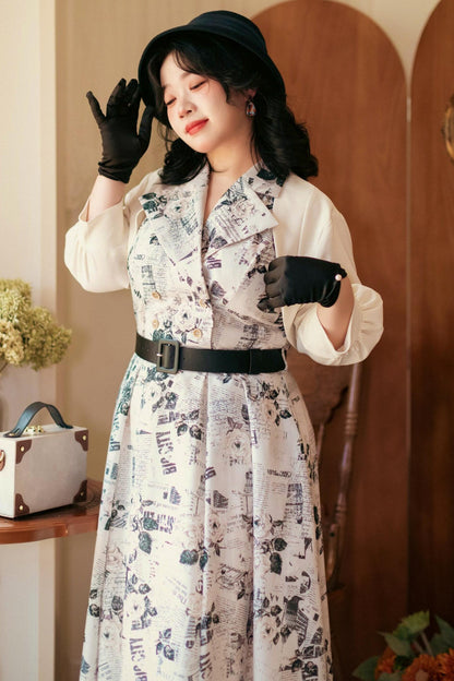 French Flare Dress