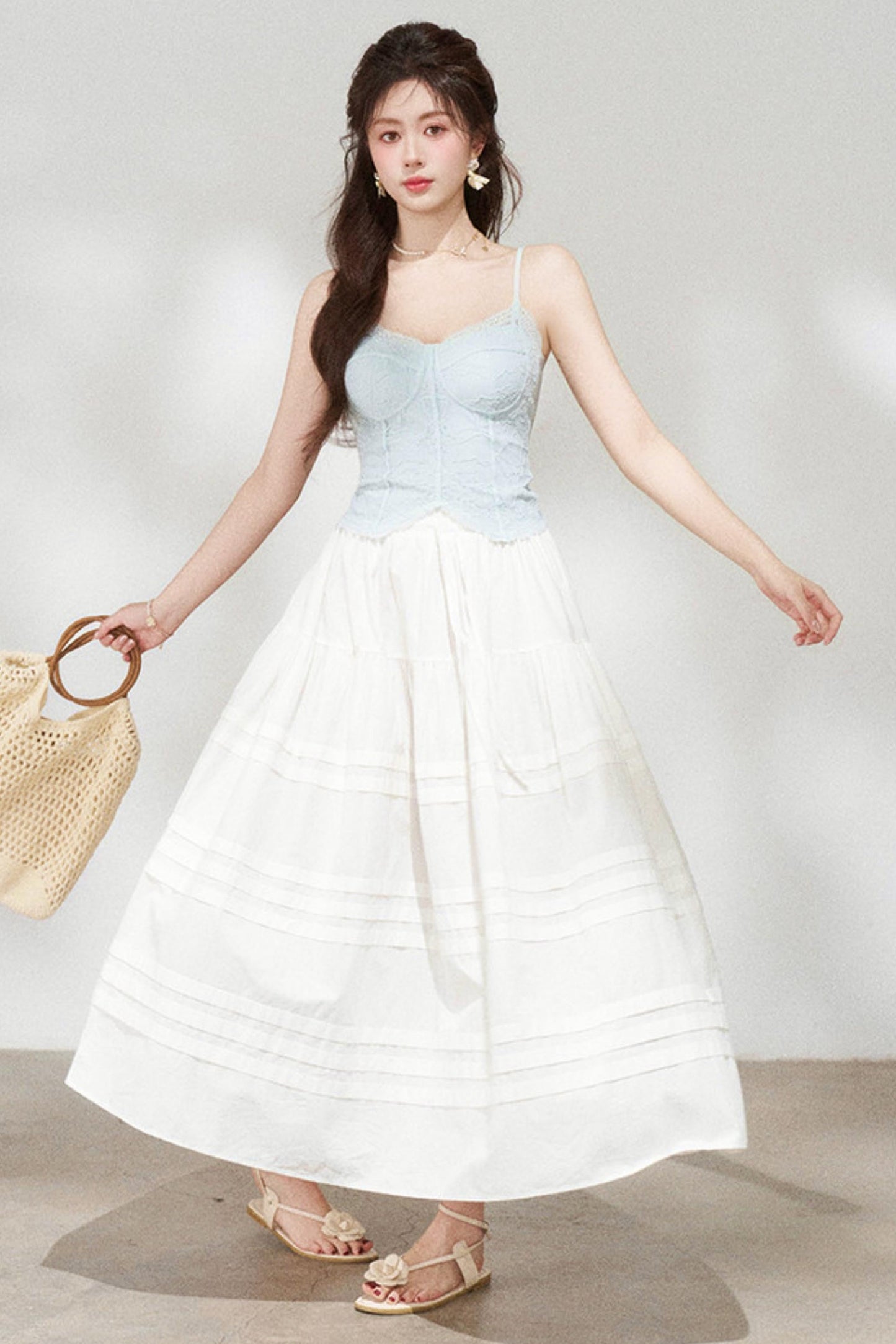 Lace Slim-fit Camisole Top