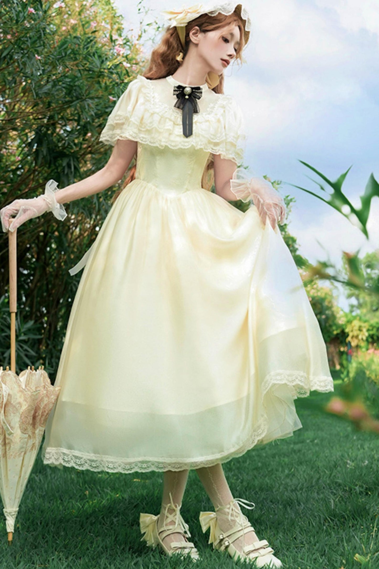 Twin Edwardian Collar Lolita Dress