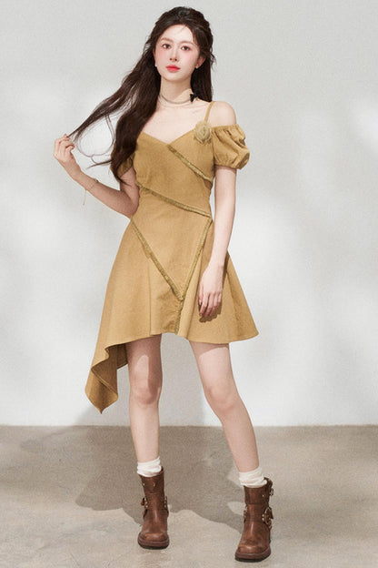 French Tassel Dress