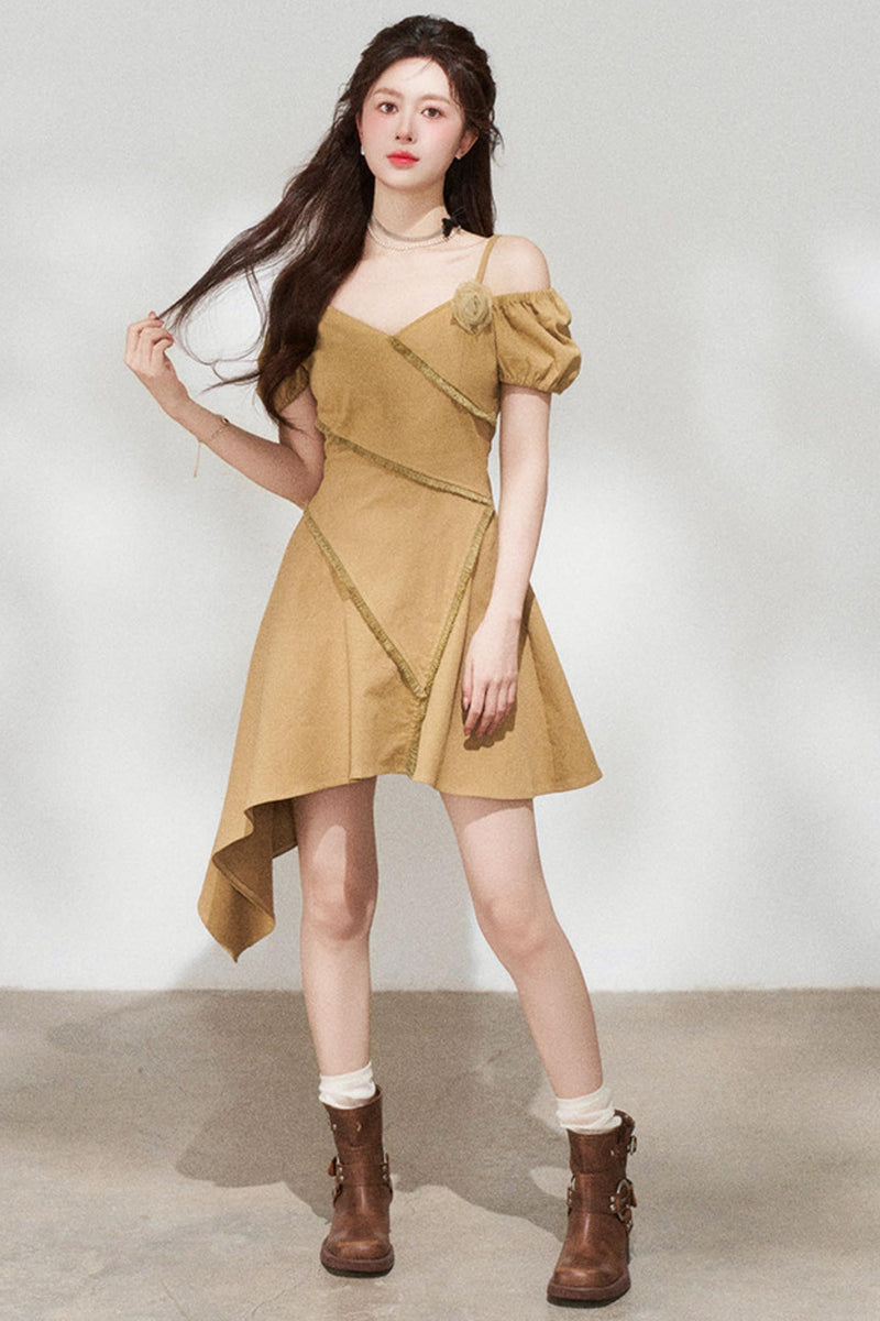 French Tassel Dress
