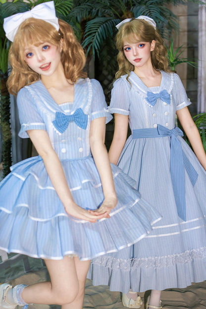 クラシカルマリンメイドロリータドレス+アクセサリー