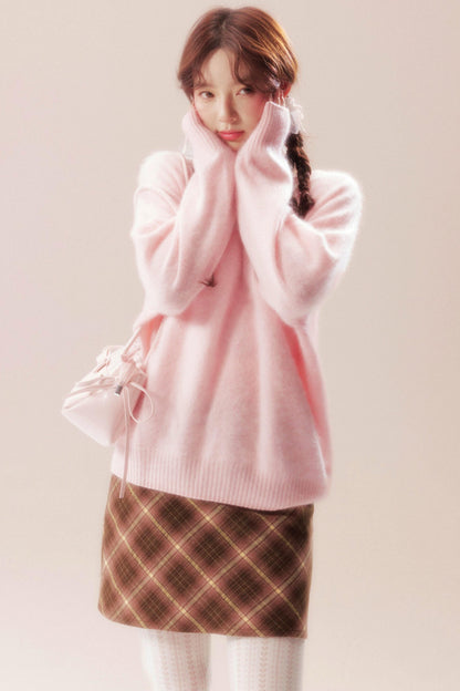 Pearl Bowknot Sweater