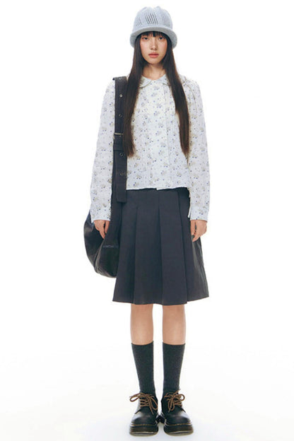 Pony Print Top + Skirt