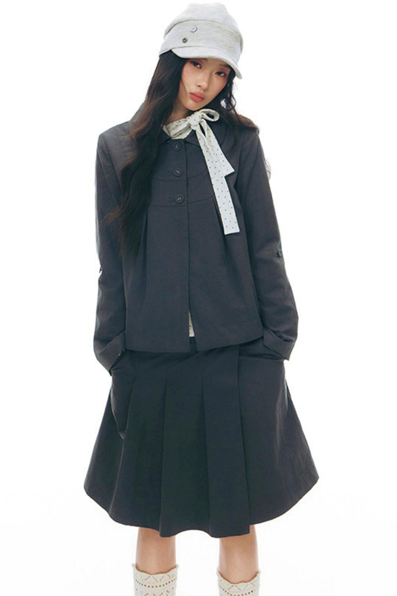 Star Tie-neck Slim Fit Top