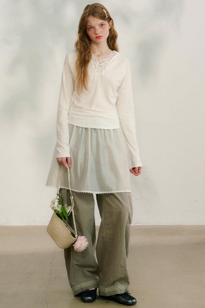 Mist Garden Lace Dress