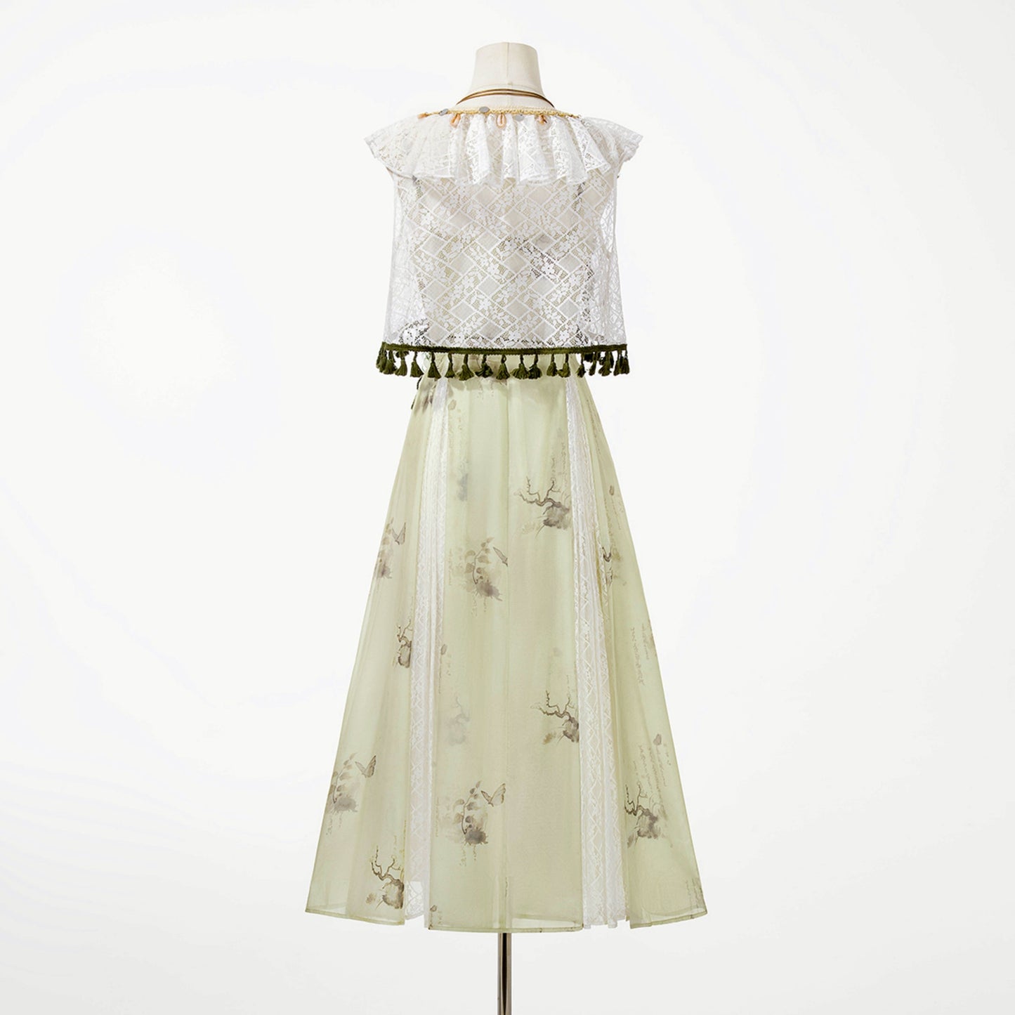 Sweet Resort Style Lolita Sand Dress Set