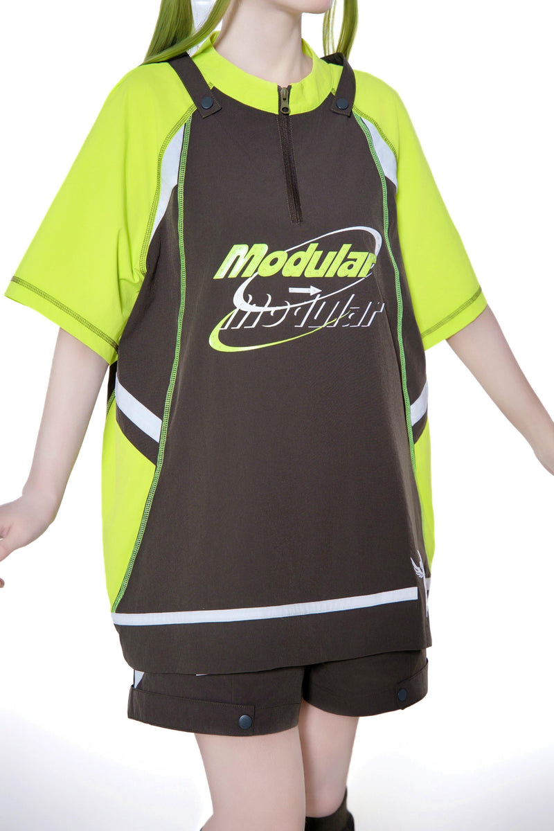 Pre-order Item: Y2k Subculture Cyber T-shirt + Shorts + Leg Covers