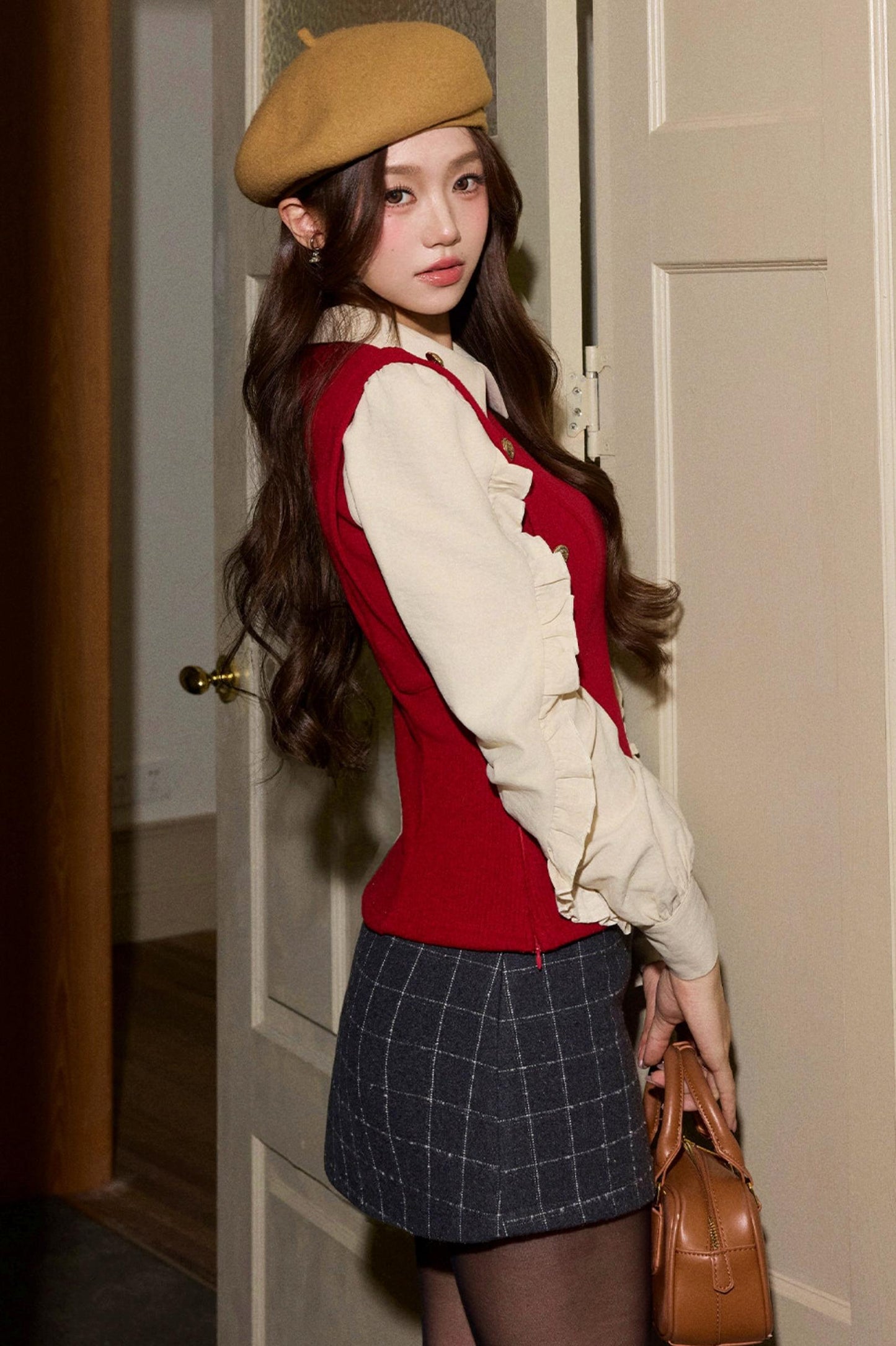 Retro French Shirt Vest