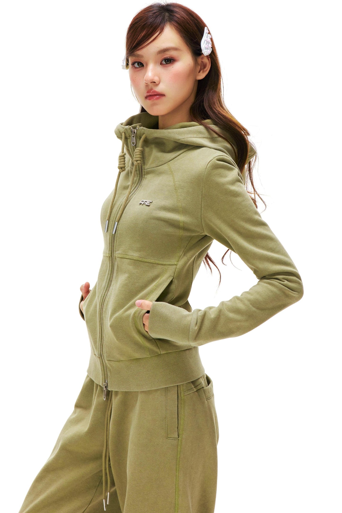 Double-ended Zipper Top + Pants