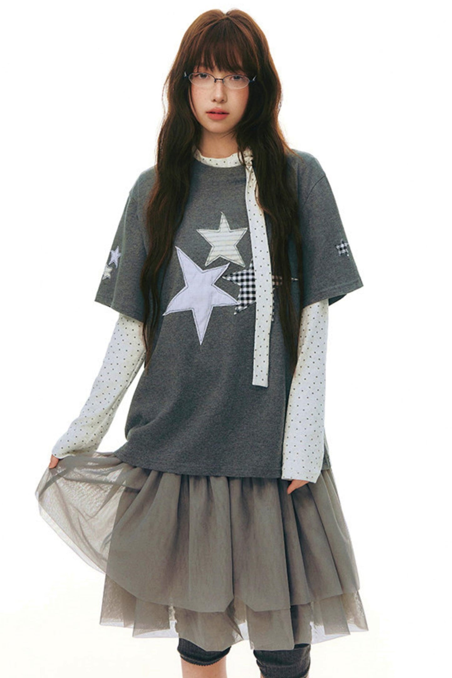 Y2k Tulle Vest Dress