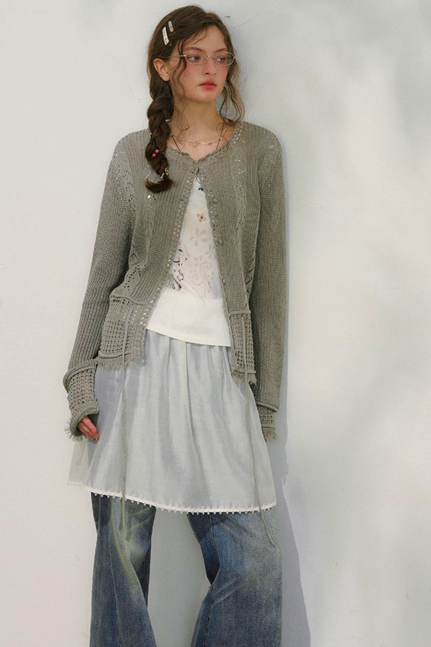 Mist Garden Lace Dress