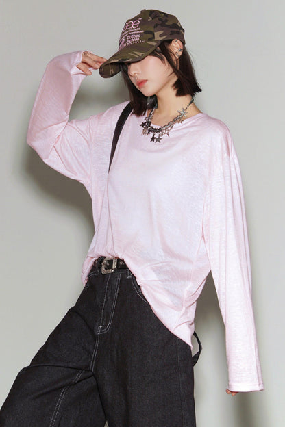 Cover-up Sheer Loose Top