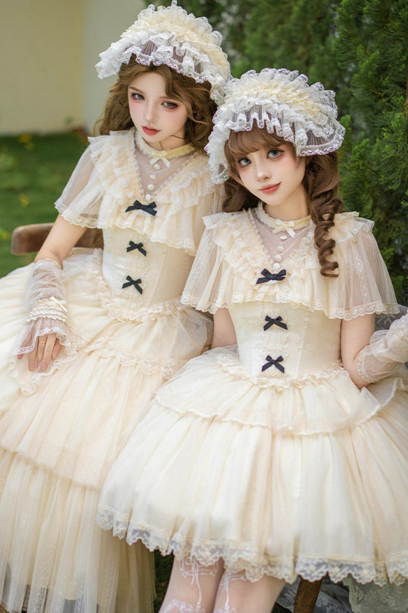 【予約商品】ホワイトプリンセスドレス+アクセサリー