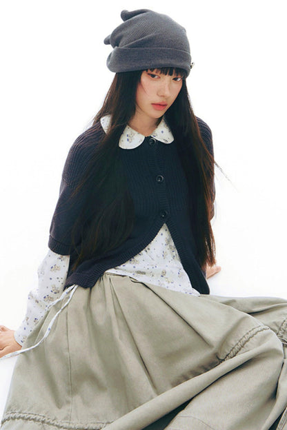Pony Print Top + Skirt