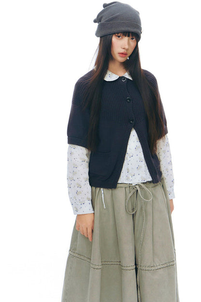 Pony Print Top + Skirt
