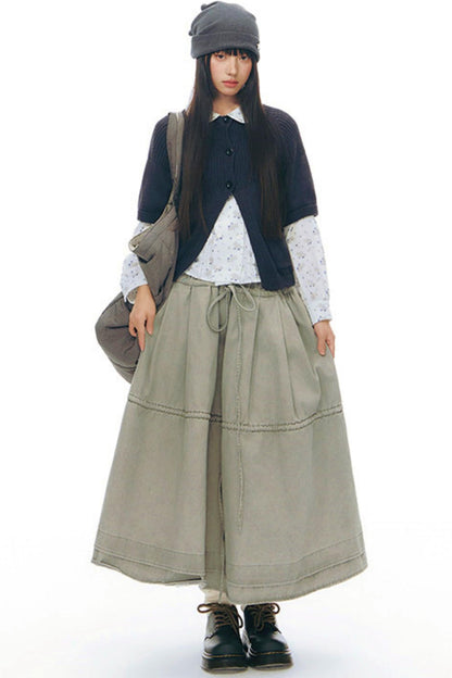 Pony Print Top + Skirt