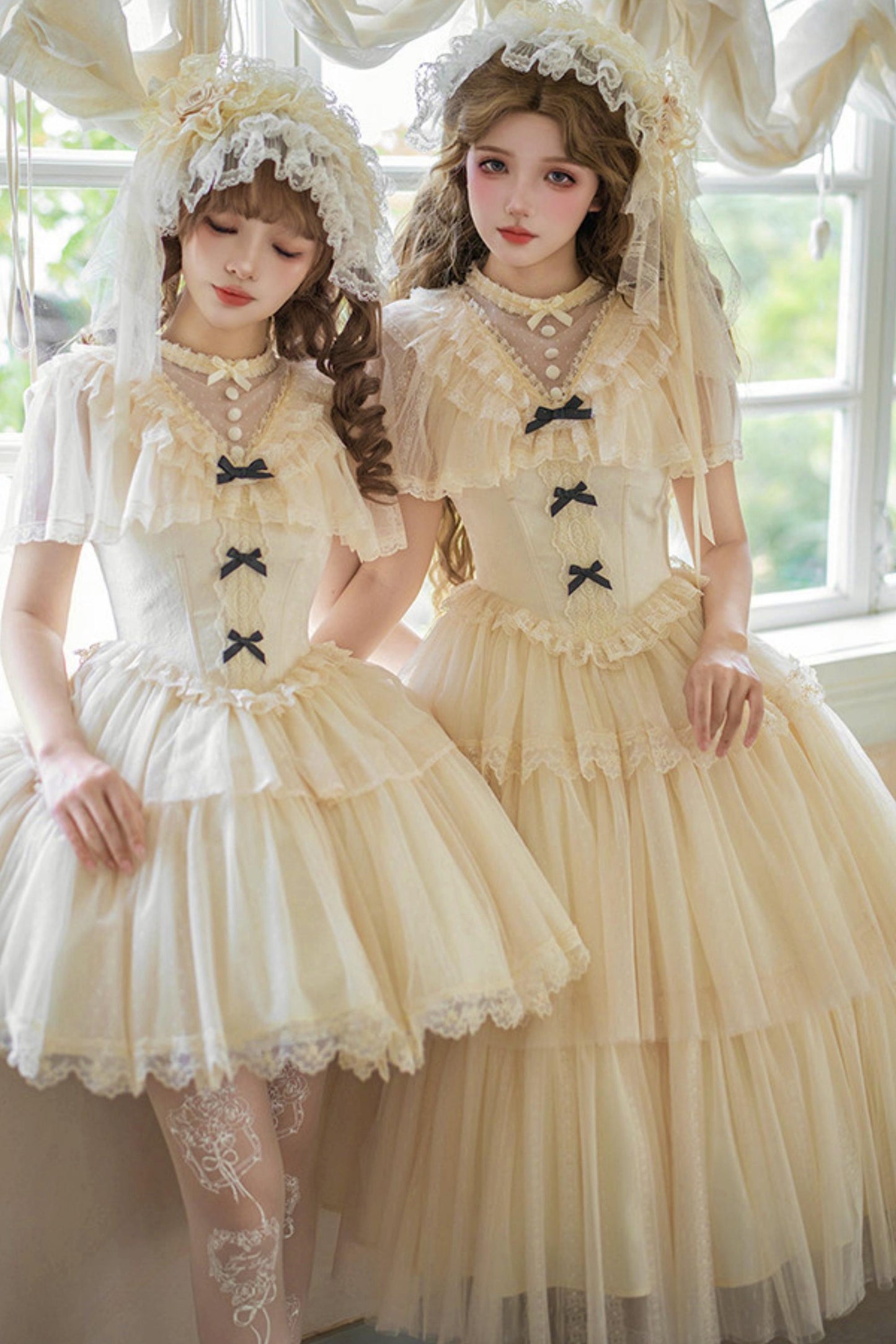 【予約商品】ホワイトプリンセスドレス+アクセサリー