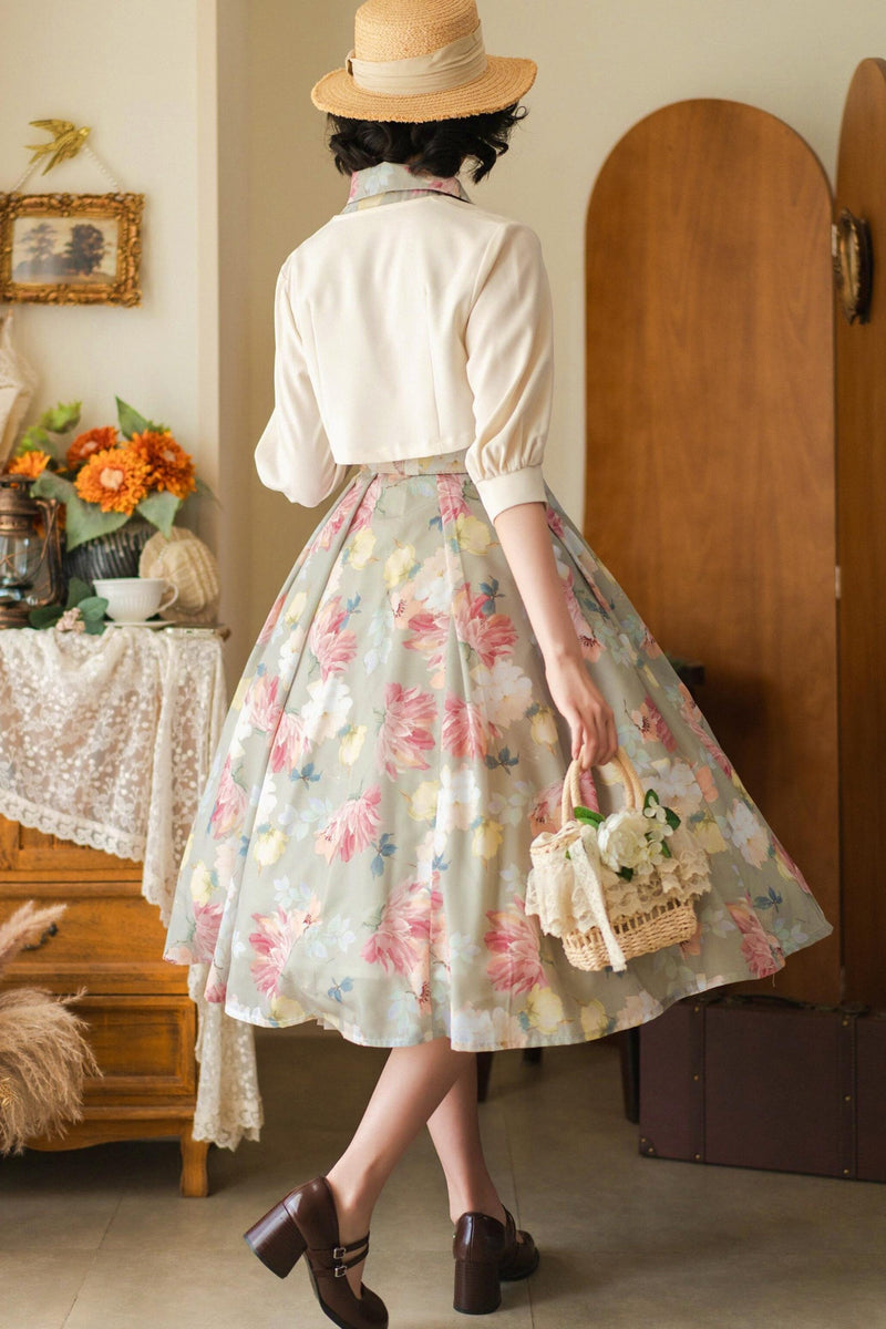 French Flare Dress
