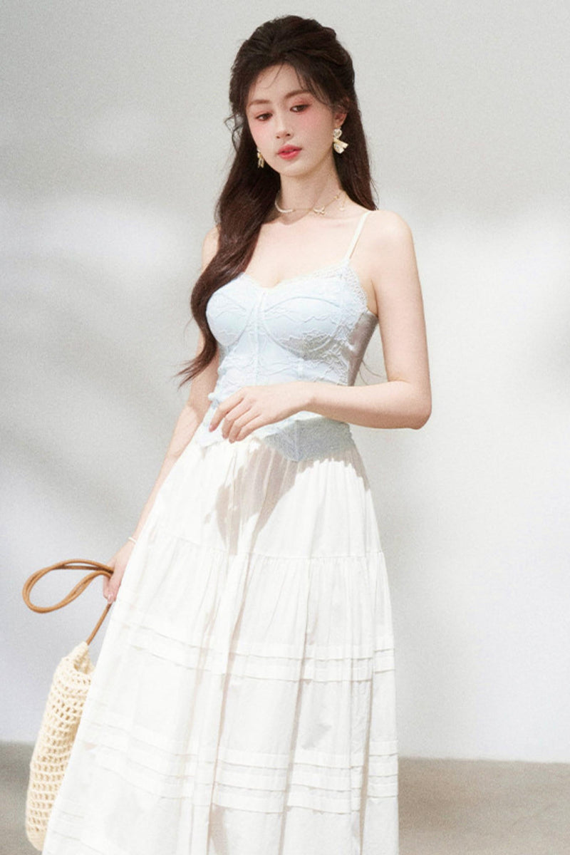 Lace Slim-fit Camisole Top