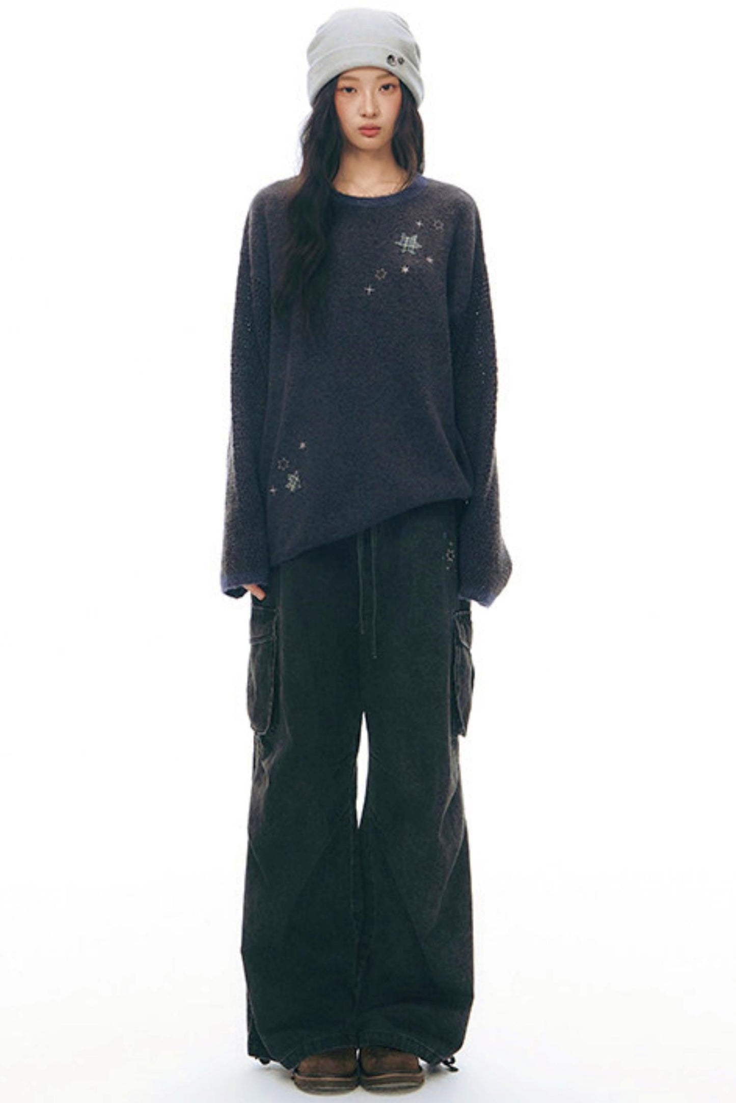 Six Point Star Knit Sweater