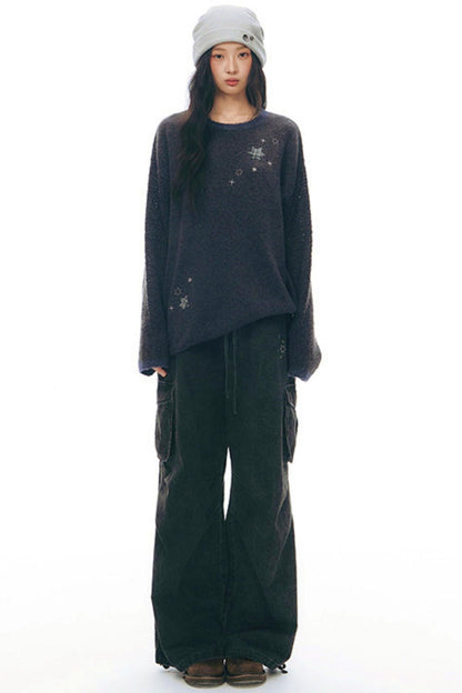 Six Point Star Knit Sweater