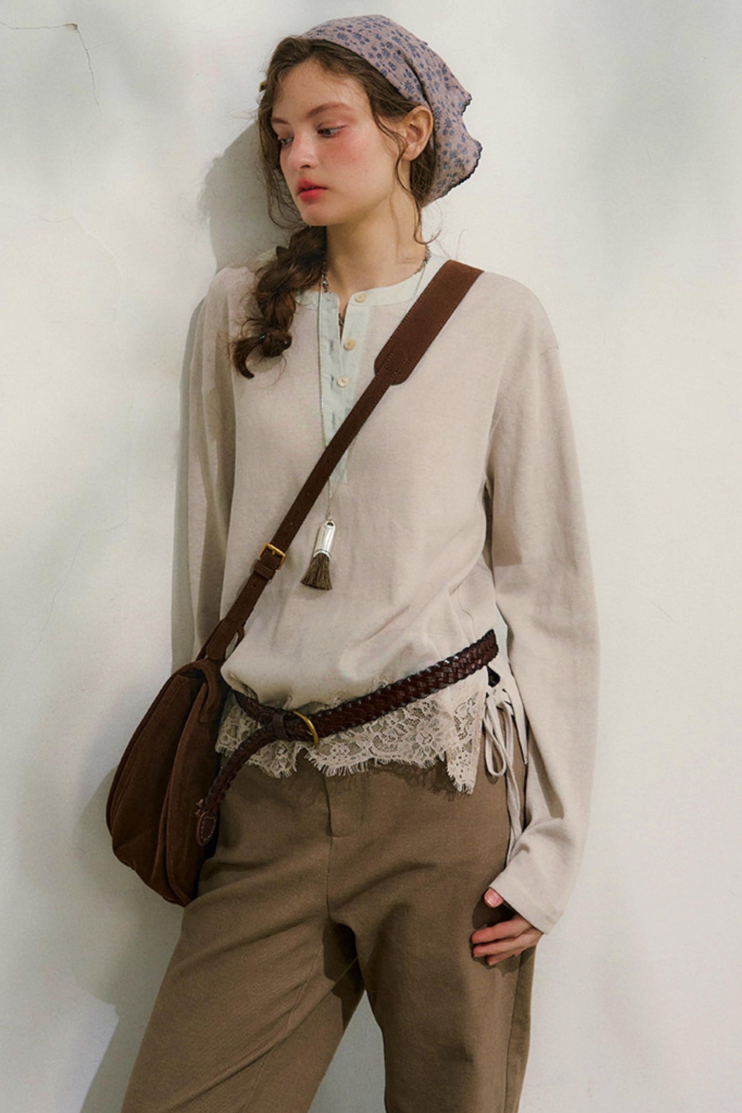 Swinging Silhouette Lace Blouse