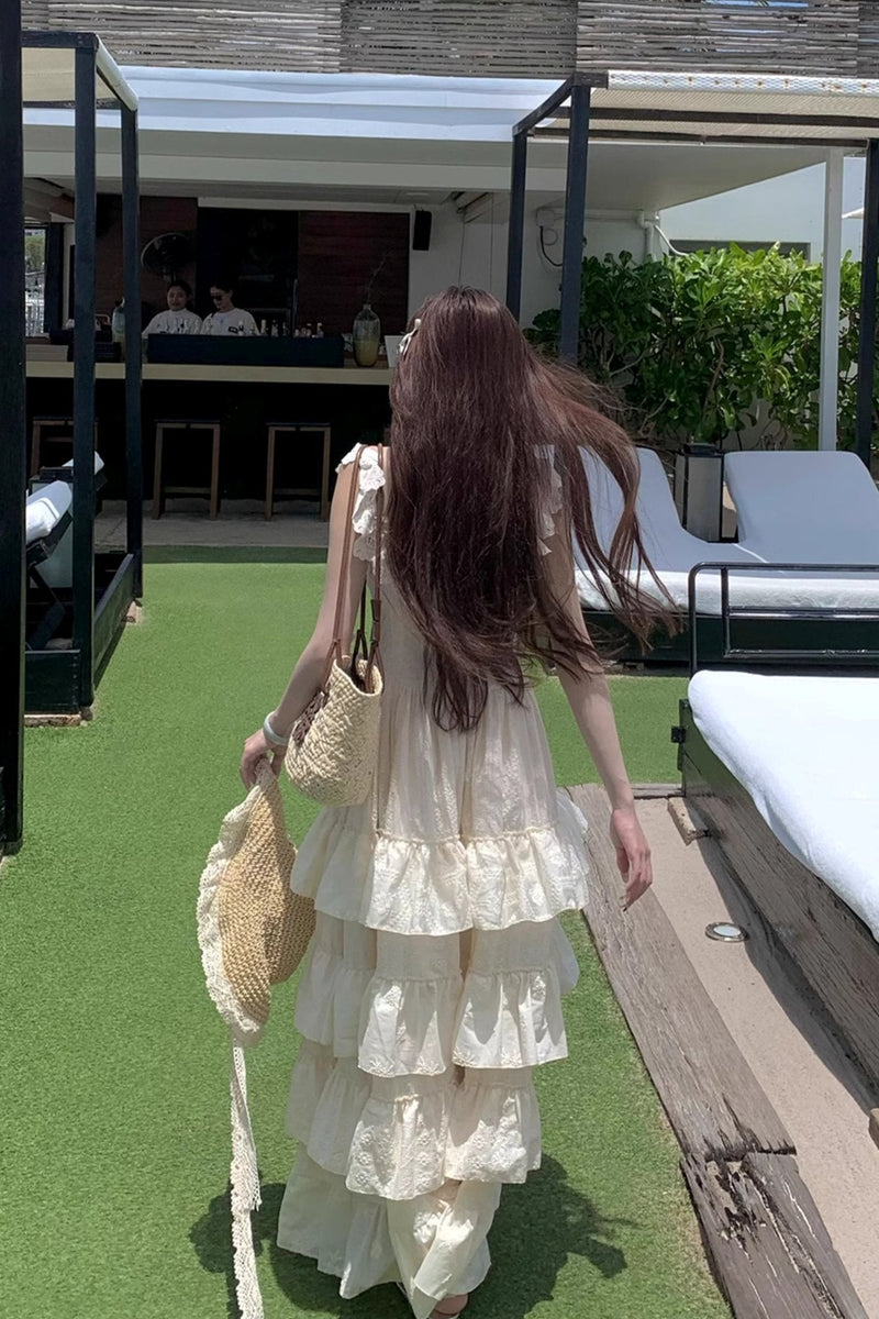 Garden Light Multishort Skirt Resort Dress