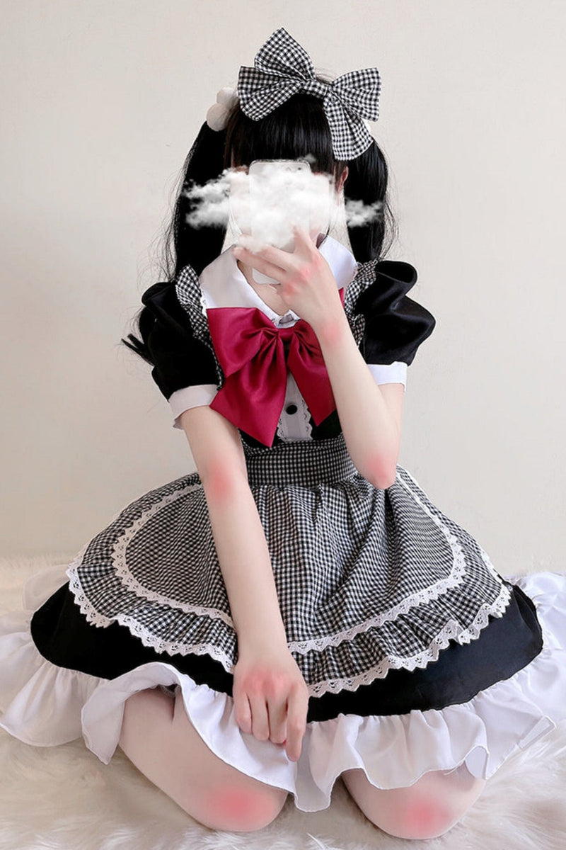 2d Loli Maid Tutu Dress Set