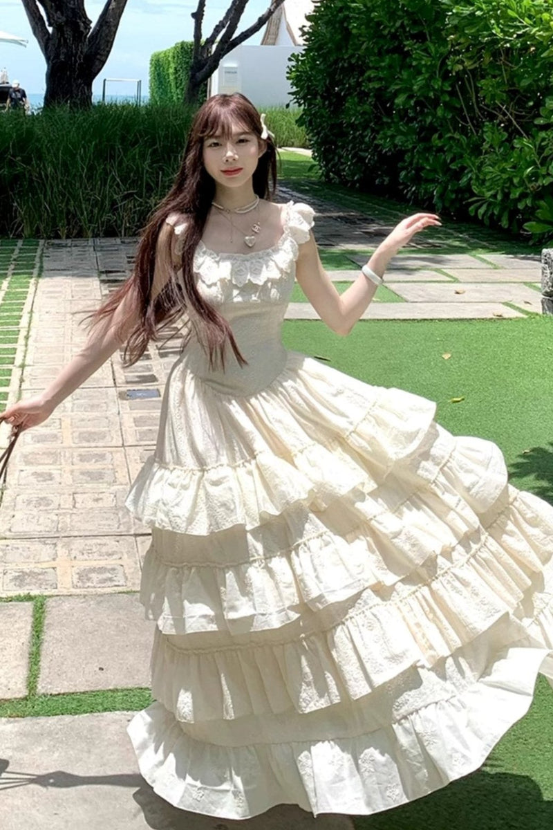 Garden Light Multishort Skirt Resort Dress