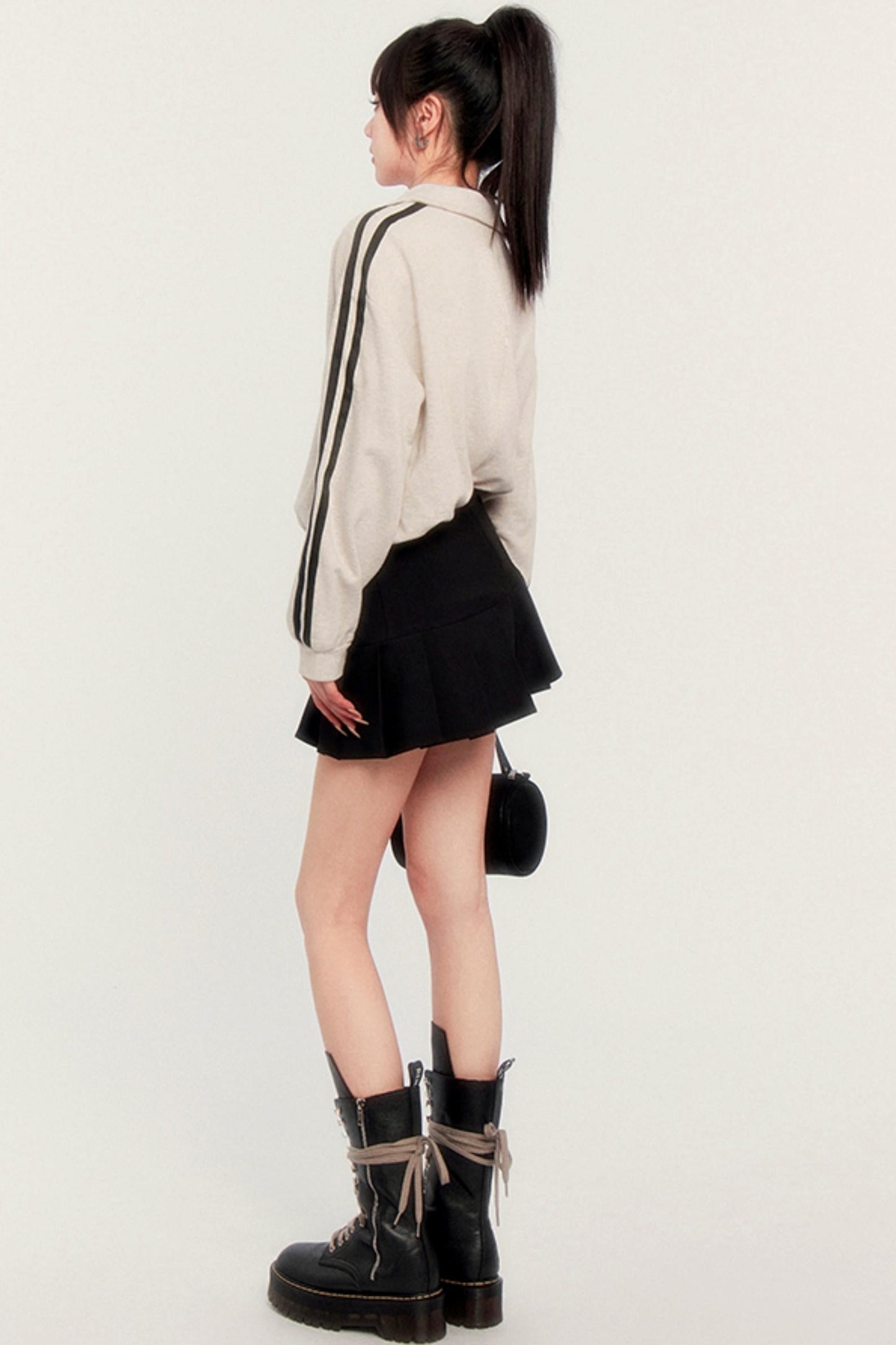 Two-piece Pleated Dress