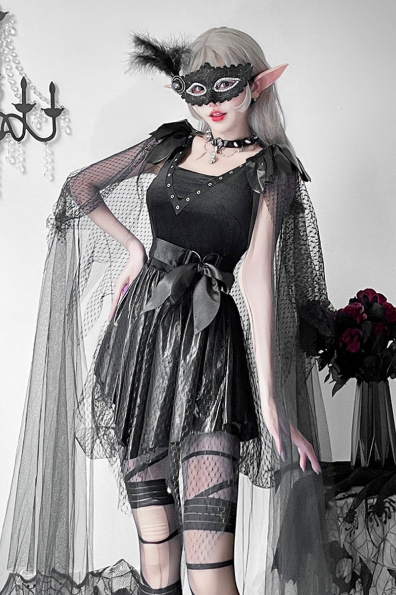 Halloween Witch & Devil Cosplay Set