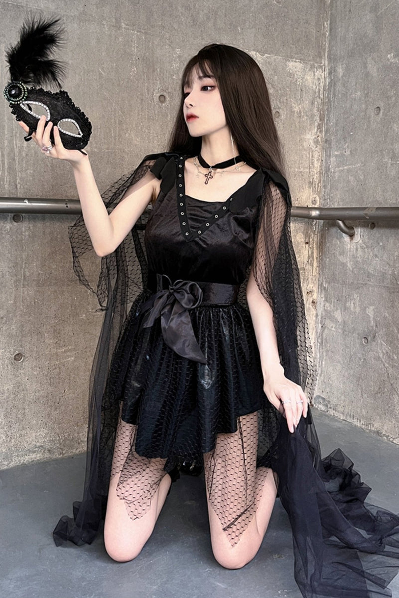 Dark Lolita Elf Cosplay Dress