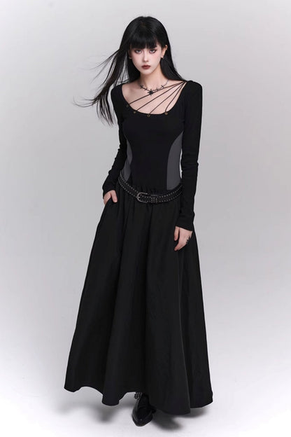 Cold Niche Early Autumn Dress