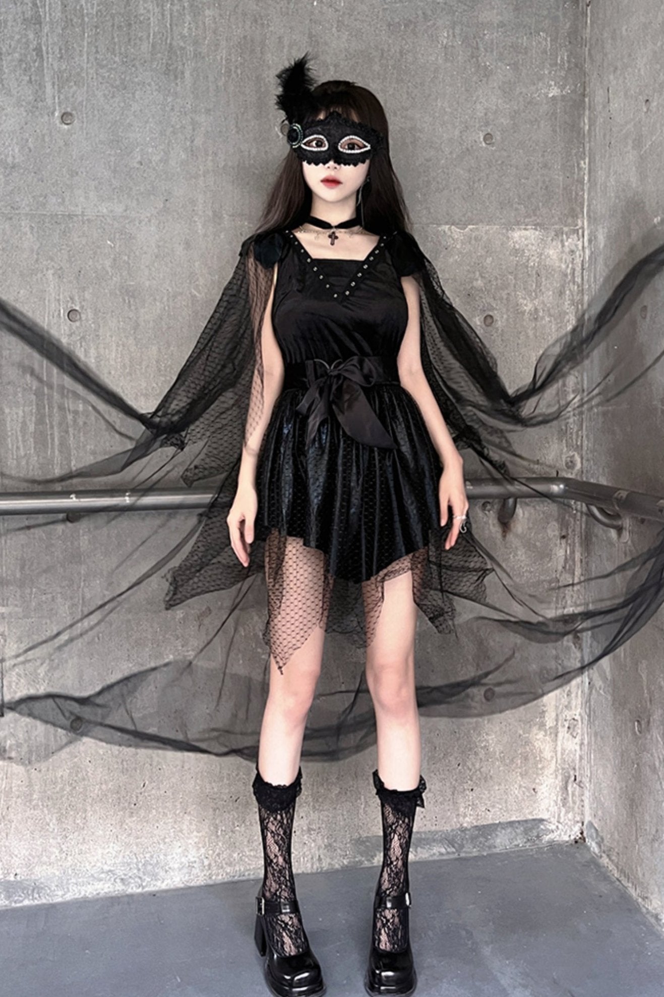 Dark Lolita Elf Cosplay Dress
