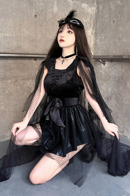 Dark Lolita Elf Cosplay Dress