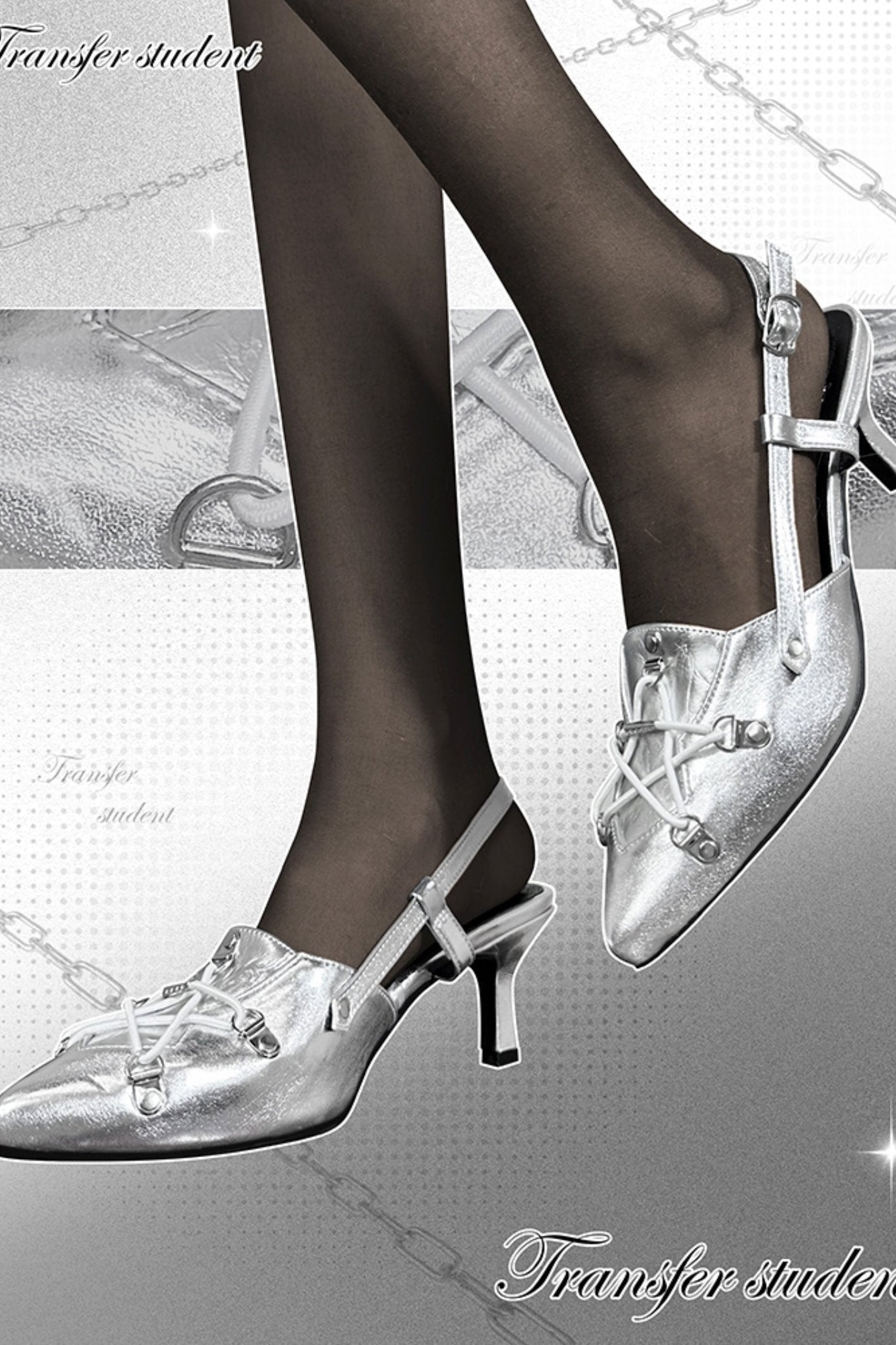 Stiletto Kitten Heel Sandals