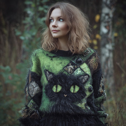 Casually Elegant Sweater with a Refined Edge