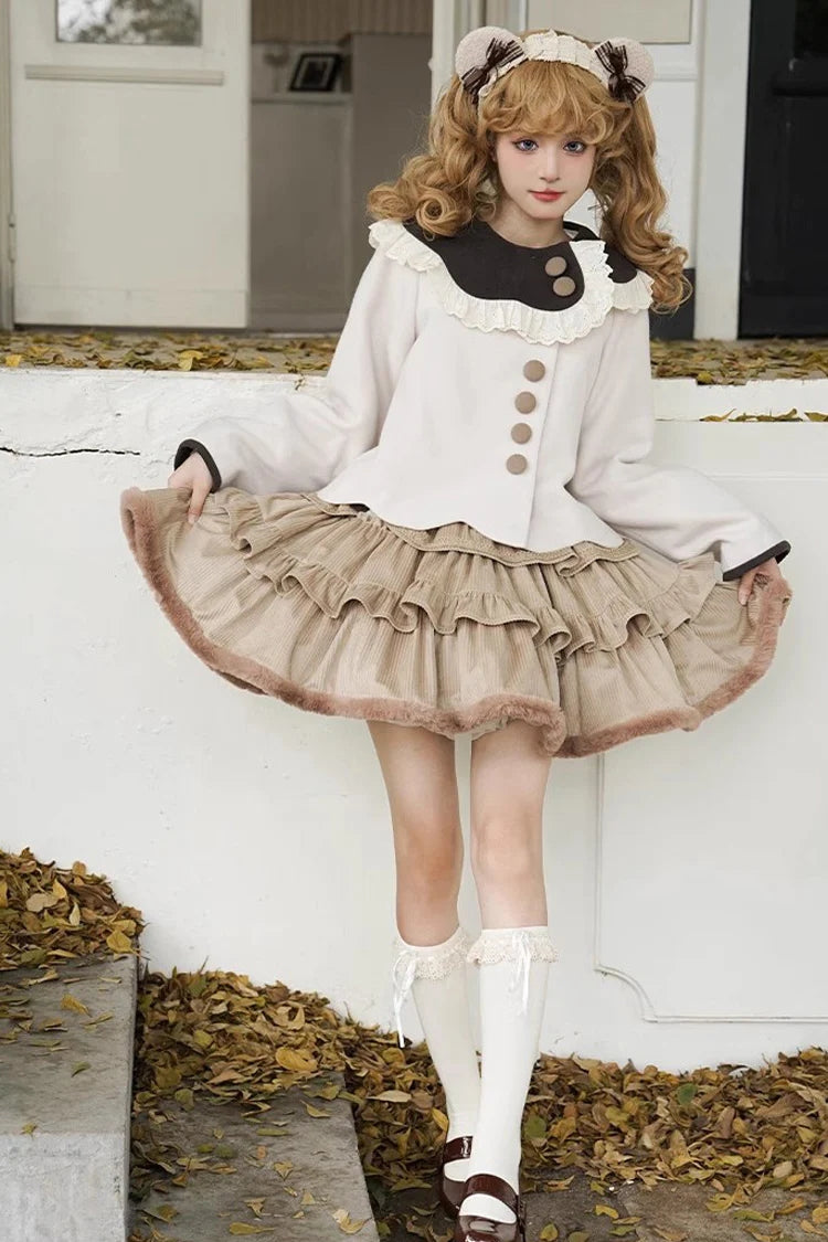 Subtly Elegant Garment with a Refined Vintage Look