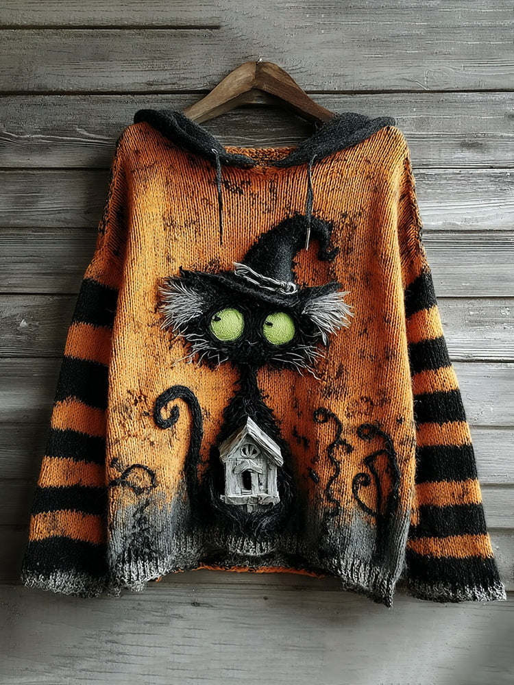 Classic Vintage Sweater with a Flattering Fit
