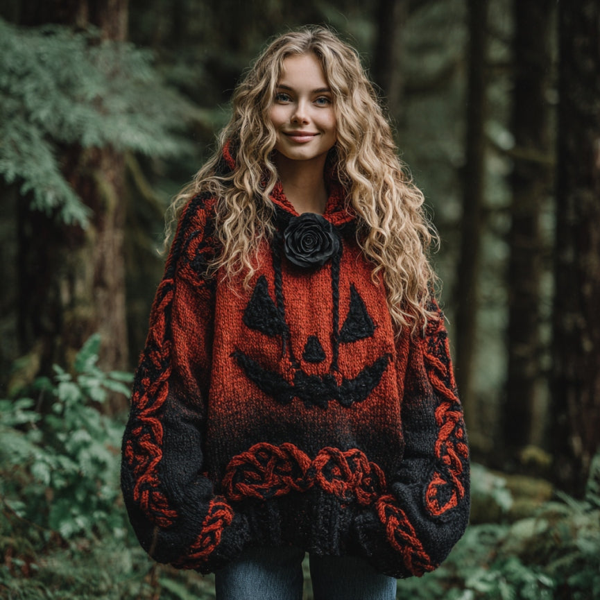 Vintage Inspired Sweater with a Contemporary Edge