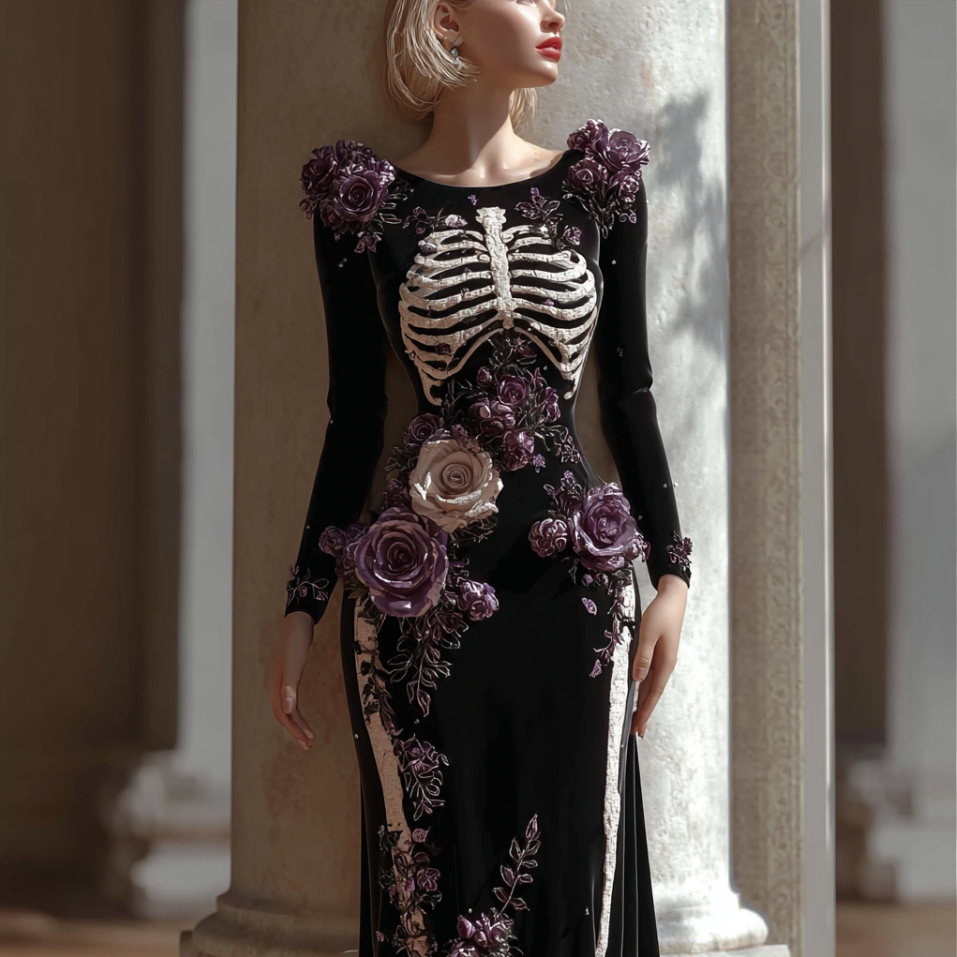 Finely Styled Dress with a Classic Vintage Look