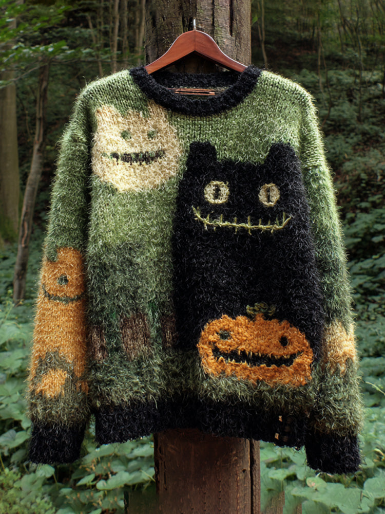 Vintage Inspired Sweater with a Contemporary Edge