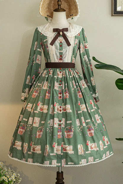 Subtly Elegant Dress with a Refined Vintage Look