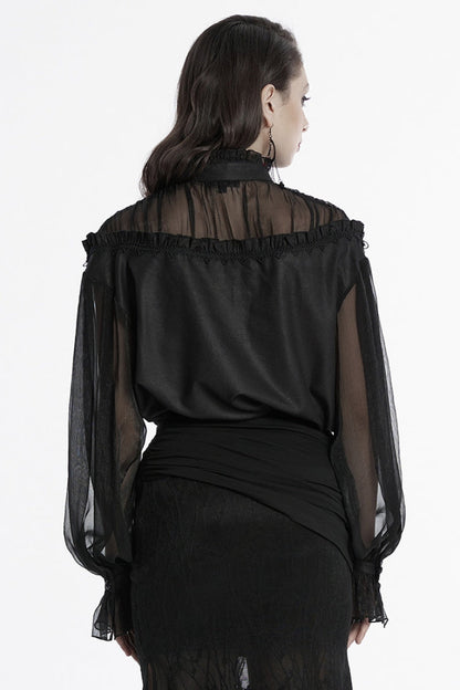 Vintage Inspired Blouse with a Contemporary Edge