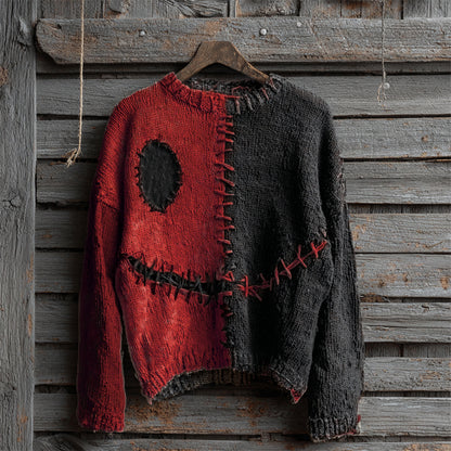 Subtly Elegant Sweater with a Refined Vintage Look