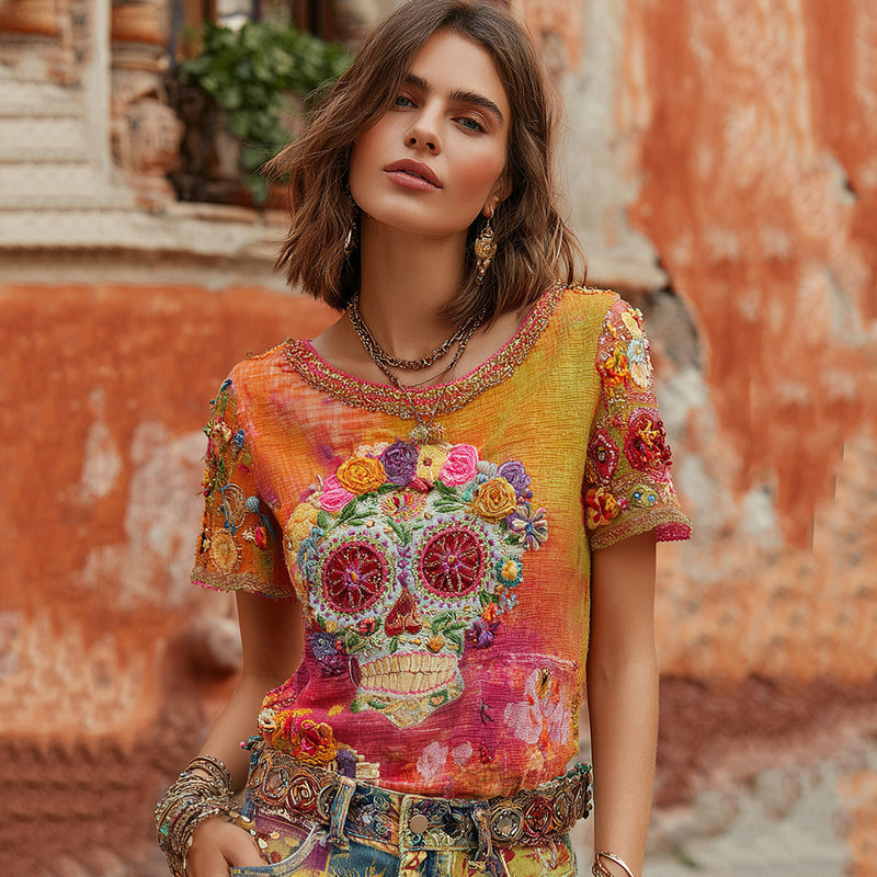 Finely Styled T-Shirt with a Classic Vintage Look