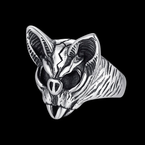 Calvarium Cat Skull Ring